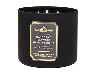 3-Wick Candle in Mahogany Teakwood High Intensity