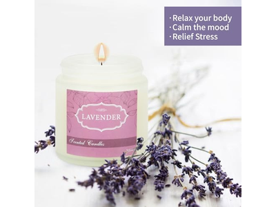 6 Pack Candles for Home Scented Jar Candles