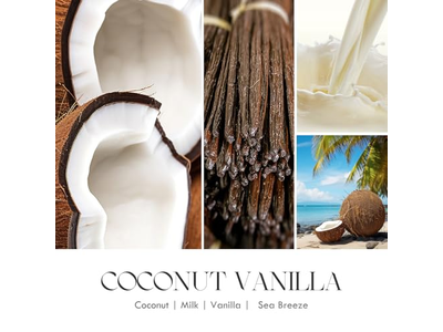AOOVOO Coconut Vanilla Candles
