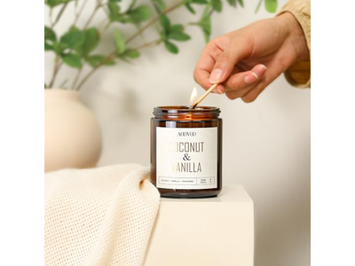 AOOVOO Coconut Vanilla Candles
