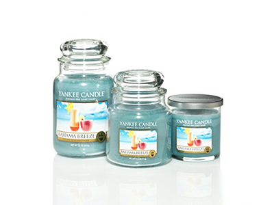 Bahama Breeze Scented Single Wick Candle