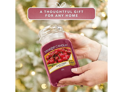 Black Cherry Scented Candle