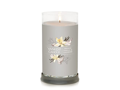 Cashmere Signature Medium Pillar Candle