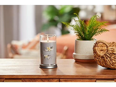 Cashmere Signature Medium Pillar Candle