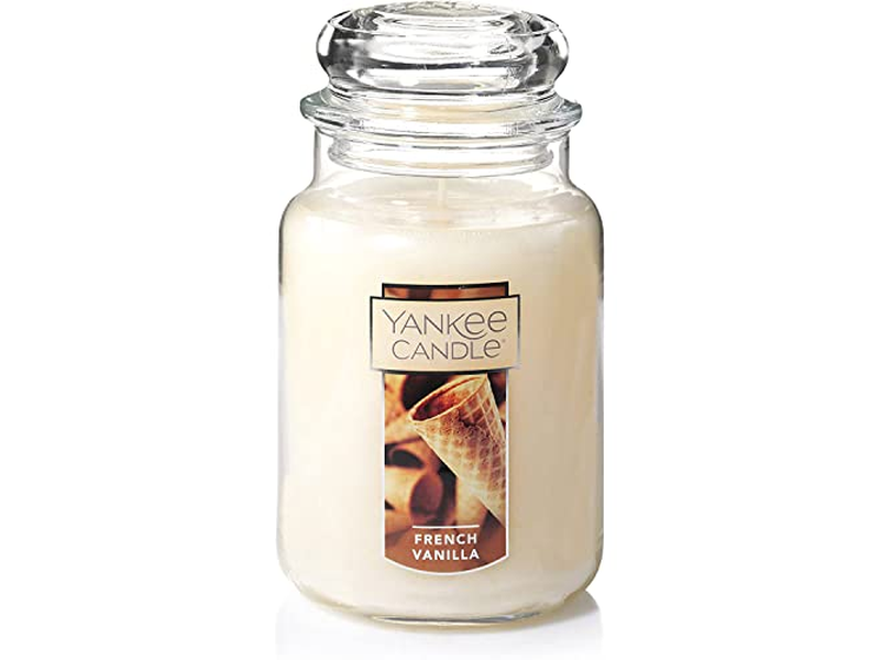 French Vanilla Scented Classic Jar Candle