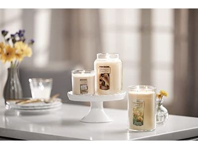 French Vanilla Scented Classic Jar Candle