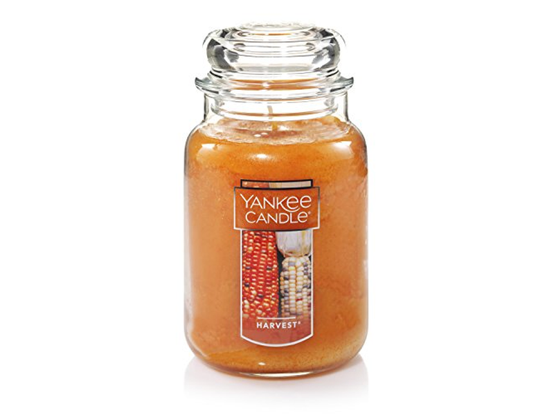 Harvest Scented Jar Single Wick Aromatherapy Candle