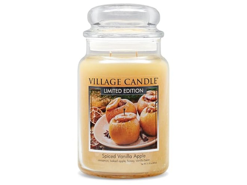 Large Glass Apothecary Jar Scented Candle
