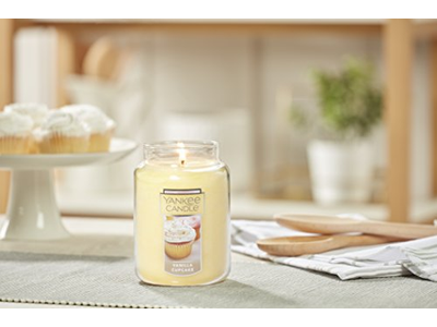 Large Jar Single Wick Candle Over 110 Hours of Burn Time