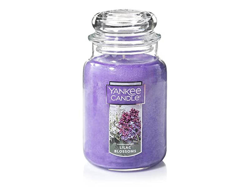 Lilac Blossoms Scented Single Wick Candle