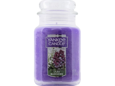 Lilac Blossoms Scented Single Wick Candle