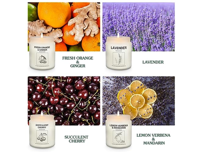 Natural Soy Wax Aromatherapy Candles