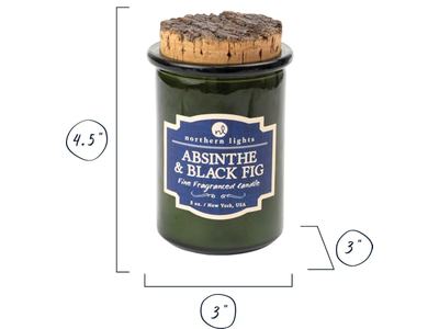 Northern Lights Candles Spirit Jar Candles