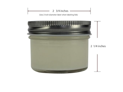 Set of 24 Bulk Wholesale Mini Mason Jar Candles