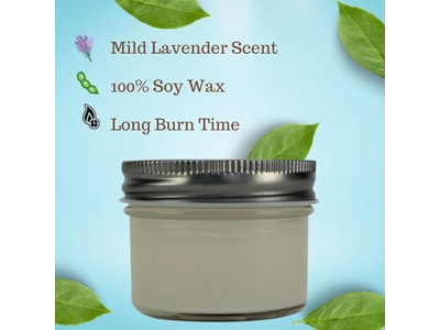 Set of 24 Bulk Wholesale Mini Mason Jar Candles