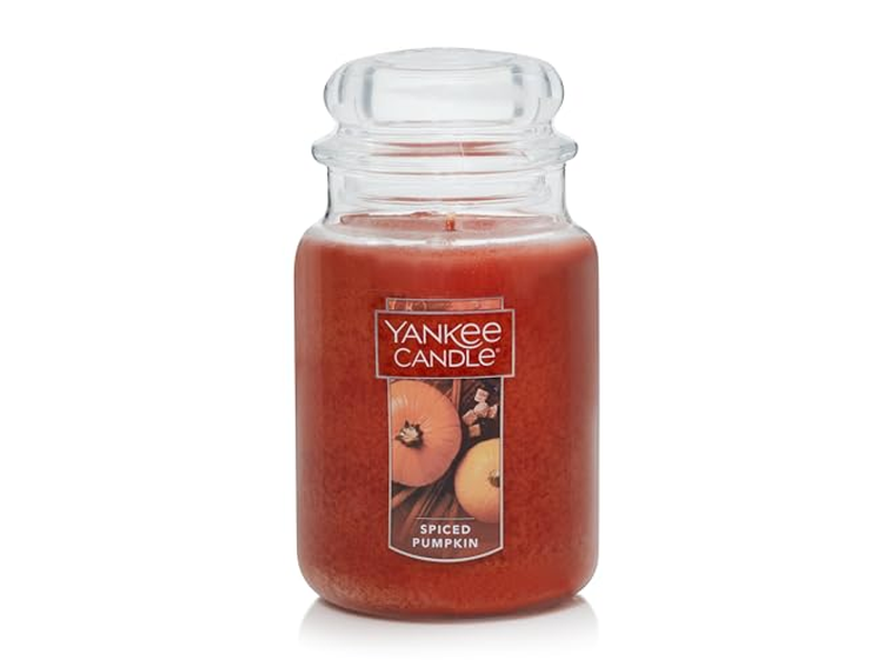 Spiced Pumpkin Scented Large Jar Candle