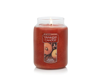Spiced Pumpkin Scented Large Jar Candle