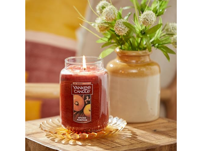 Spiced Pumpkin Scented Large Jar Candle