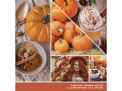 Spiced Pumpkin Scented Large Jar Candle