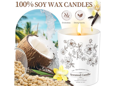 Vanilla Coconut Soy Wax Candle