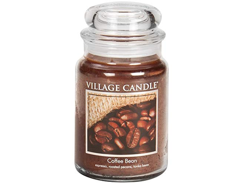 Village Candle Coffee Bean Glass Jar Scented Candle