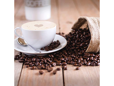 Village Candle Coffee Bean Glass Jar Scented Candle