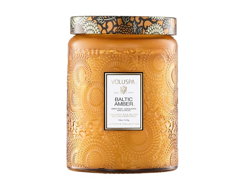 Voluspa Baltic Amber Large Candle Jar
