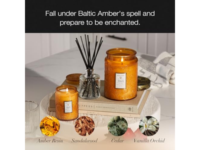 Voluspa Baltic Amber Large Candle Jar