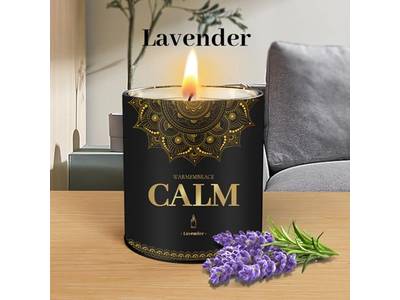 WarmEmbrace Lavender Scented Candles