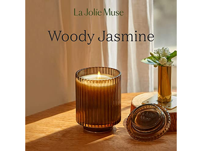 Woody Jasmine Candles for Home Scented