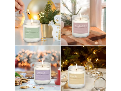 6 Pack Candles for Home Scented Aromatherapy Candles Gifts Set