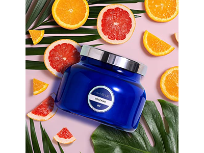 Capri Blue Volcano Scented Candles - Luxury Glass Jar Candles for Home Scented